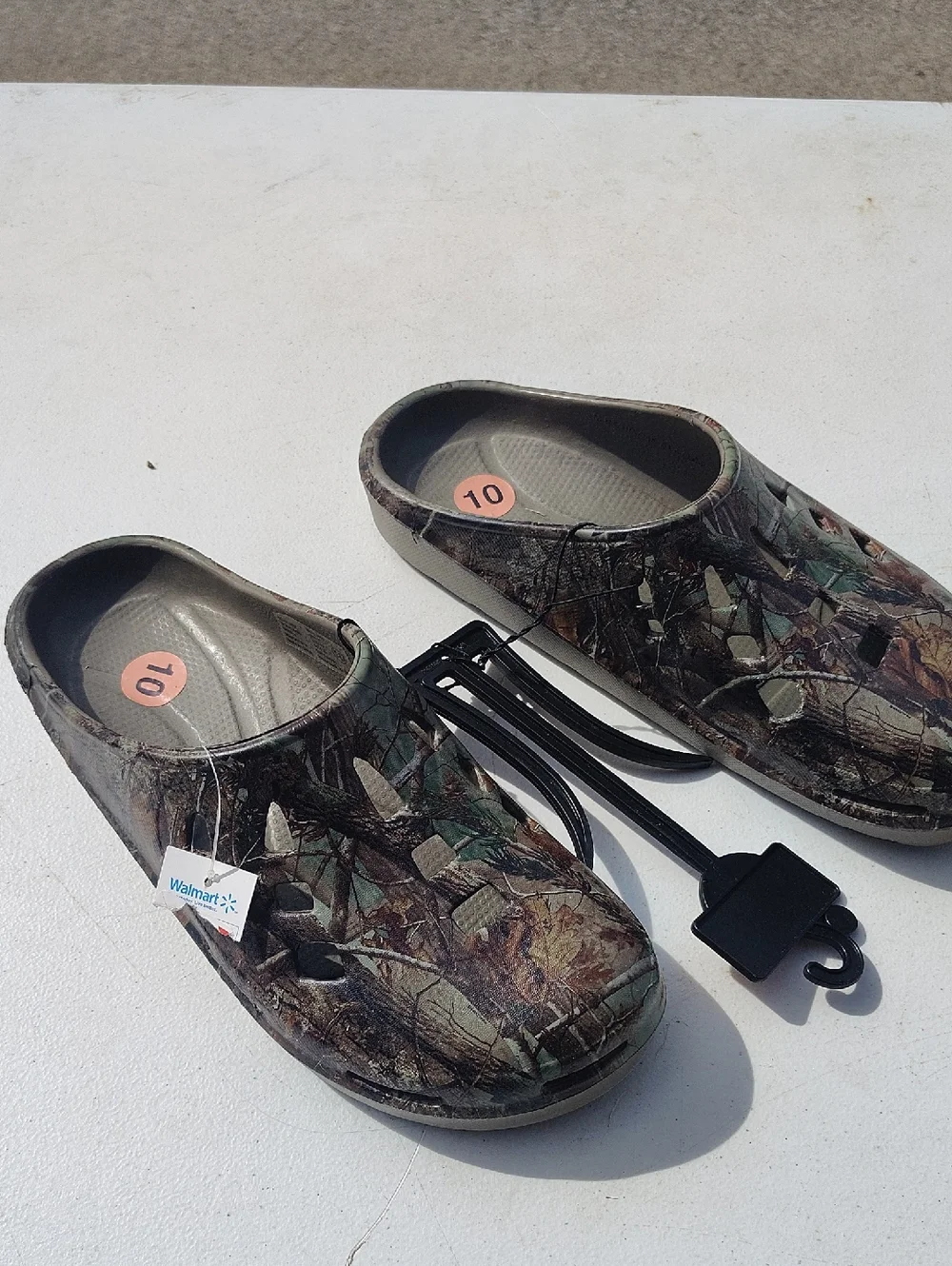 Unbranded Kids Clog Shoes in Camouflage Print -‎ Size 10 1